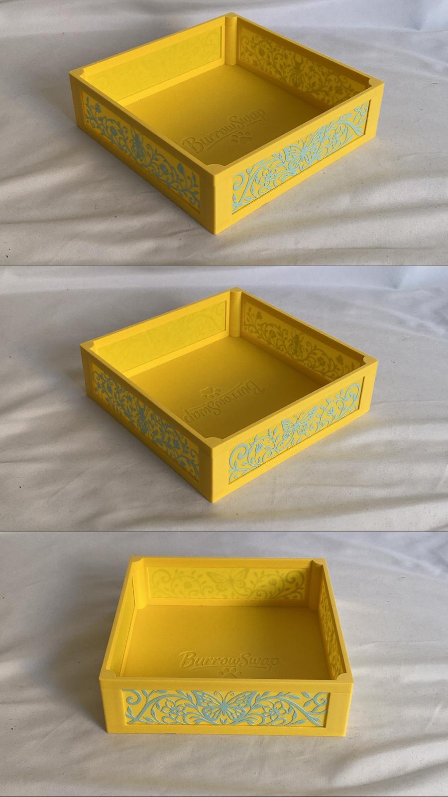 Botanical Bloom Square Sand & Forage Box