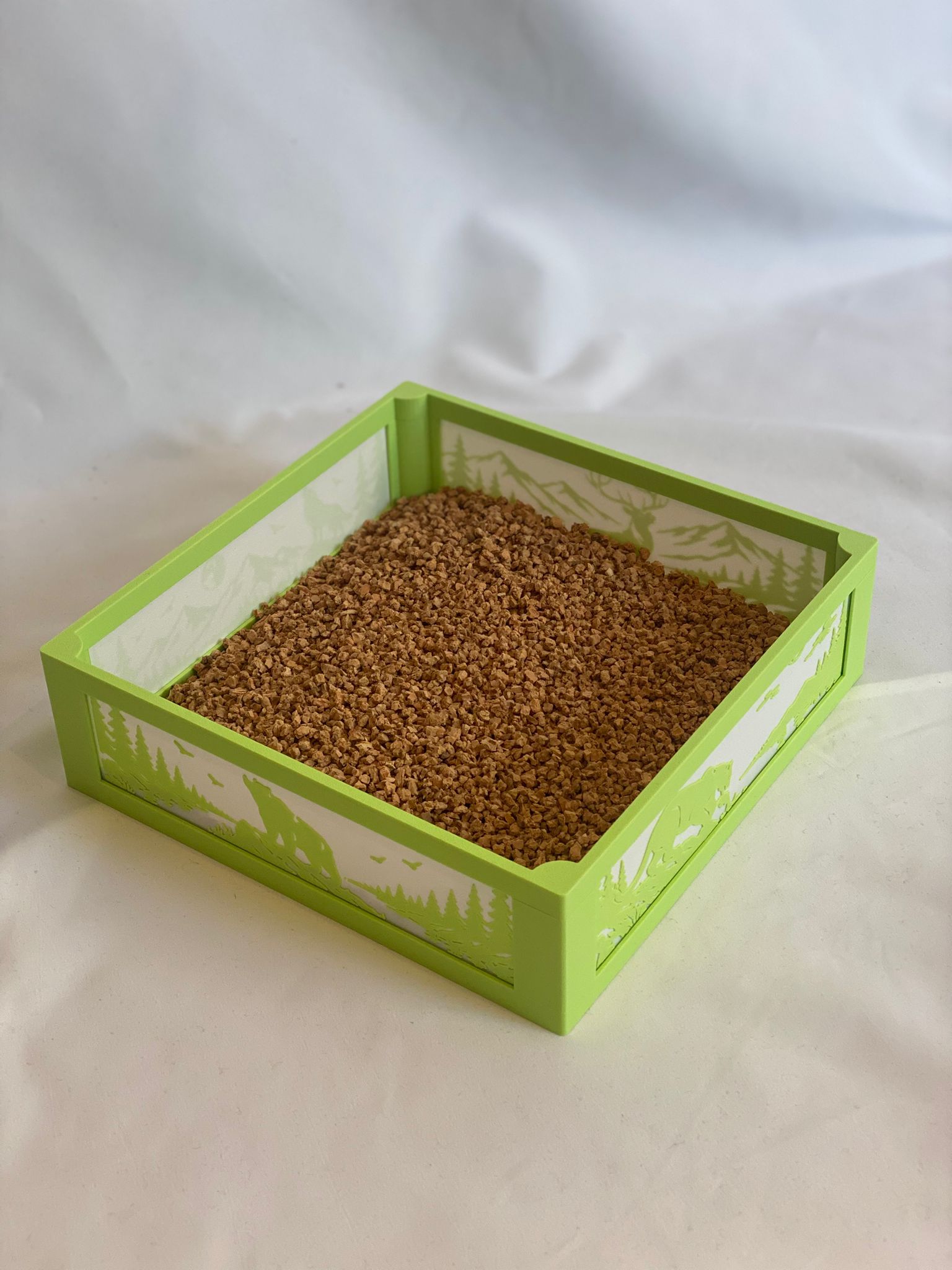 Square Sand & Forage Box Base