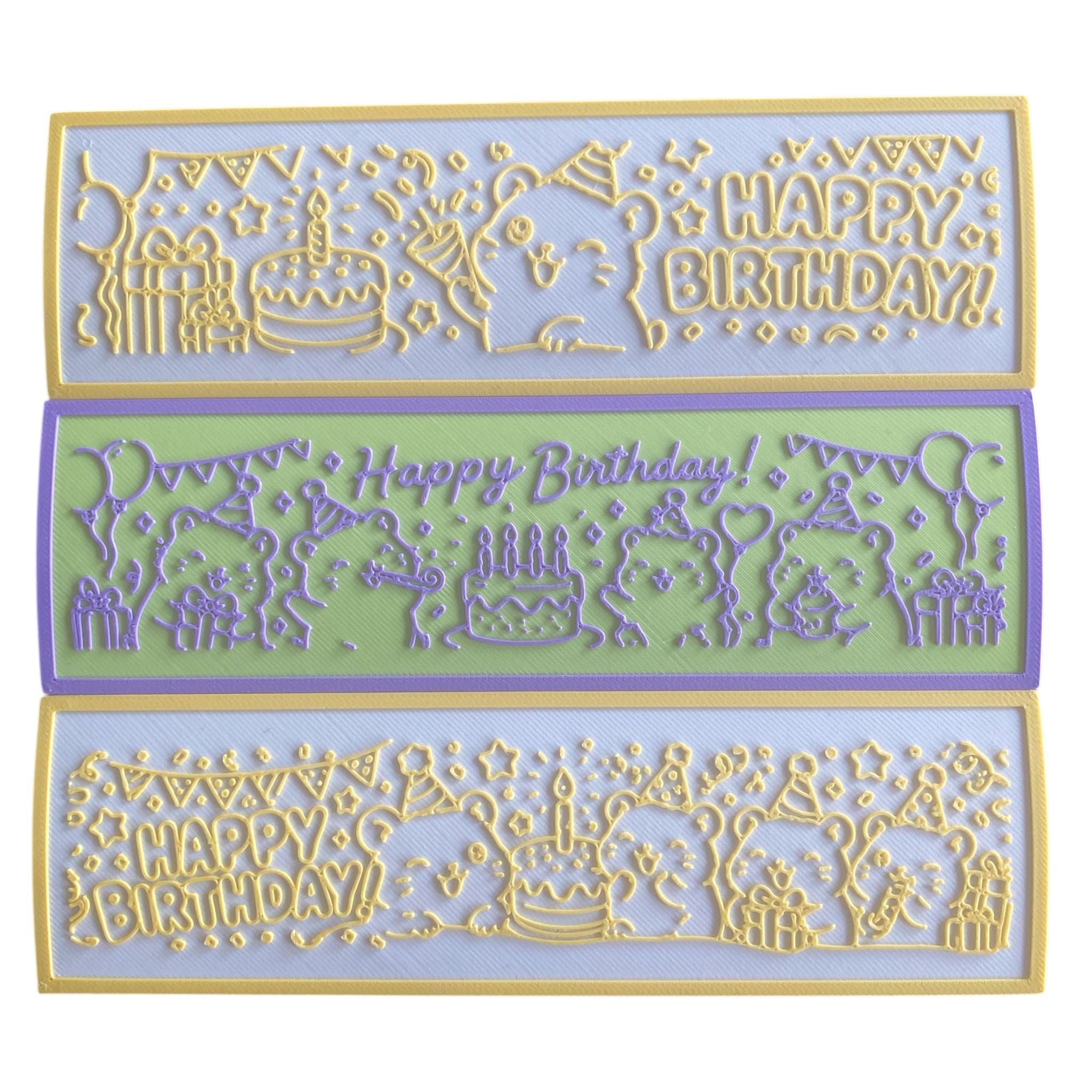 Birthday Burrows Sleeve Collection – Customise Your Own