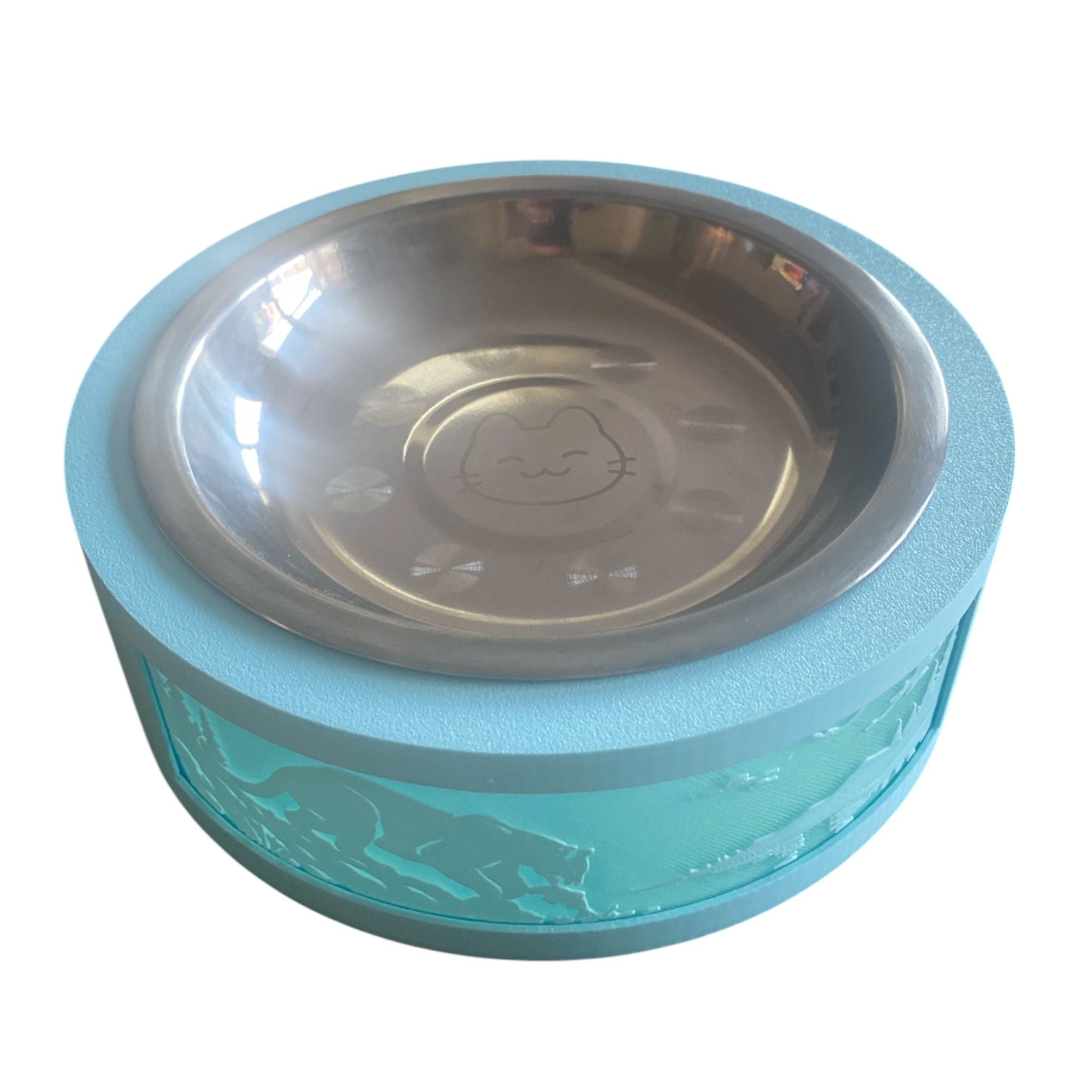 Cat Bowl Base - Stainless Steal Bowl included