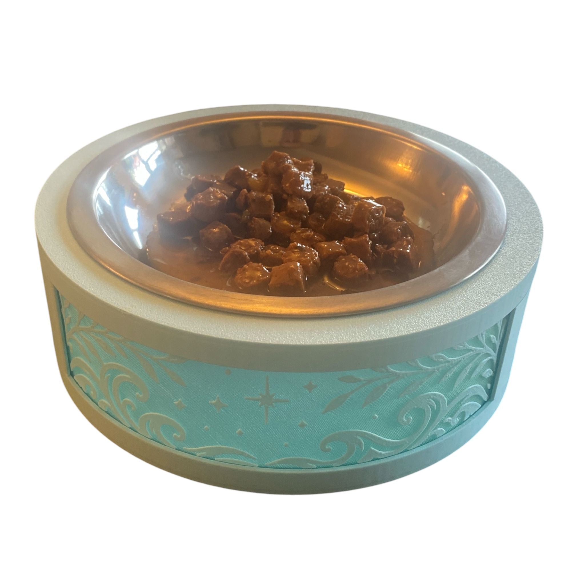 Cat Bowl Base - Stainless Steal Bowl included