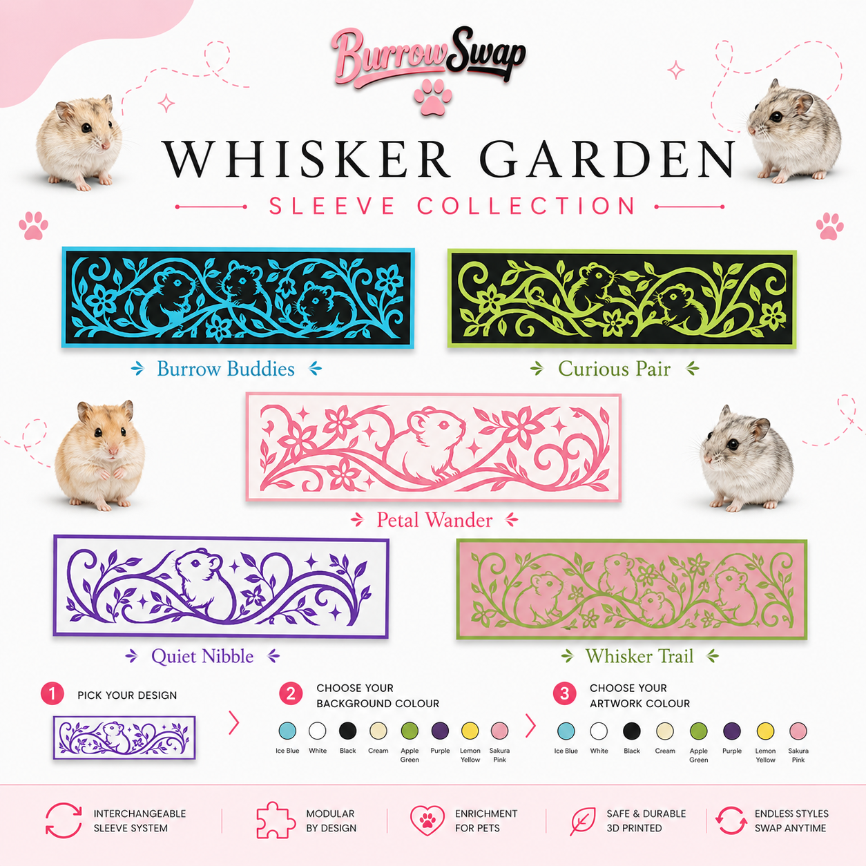 Whisker Garden Sleeve Collection – Customise Your Own